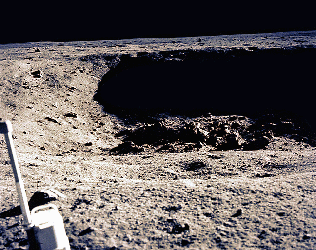 603076-jpg - Neil Armstrong capturó la imagen informando que se encontraba a uno 60 metros del 