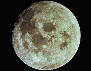 603081-jpg - Único satélite natural de la Tierra. La distancia media entre ambos puntos es de 384.000 kilómetros.