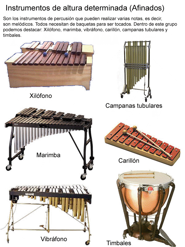 Instrumentos de percusión