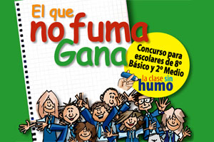Concurso «El que no fuma, gana», repartirá fiestas y viajes de estudio