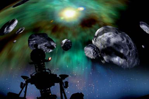 Radioastronomía para niños en Planetario