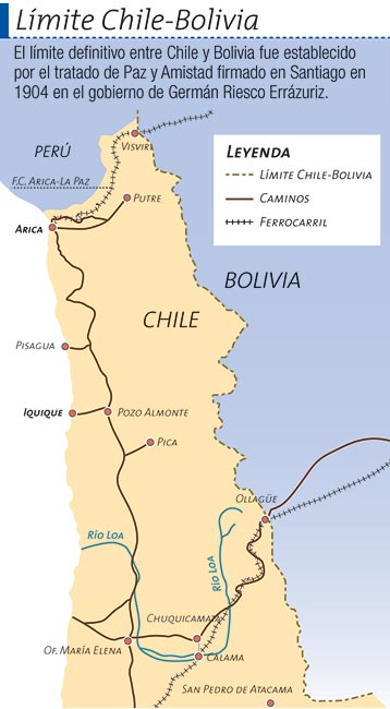 Límites Chile-Bolivia