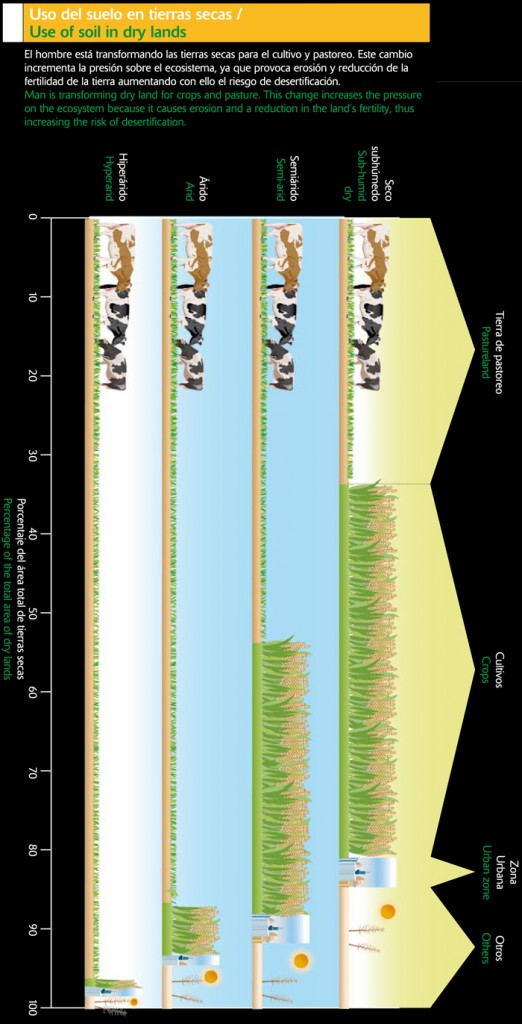 Uso del suelo en tierras secas