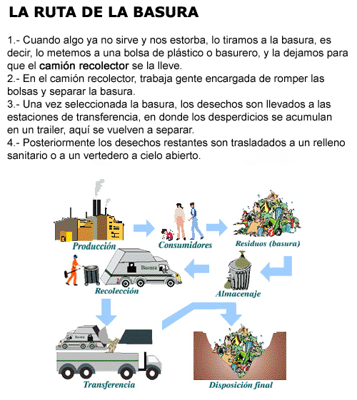 ¿Dónde termina la basura?