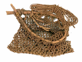 621554-jpg - Chinguillo de fibra vegetal. Arcaico 8.000 - 1.000 a.C. 