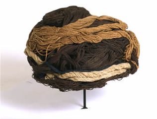 621566-jpg - Turbante de lana. Formativo 1.000 a.C. - 500 d.C.