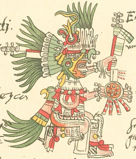 Comida y dioses aztecas
