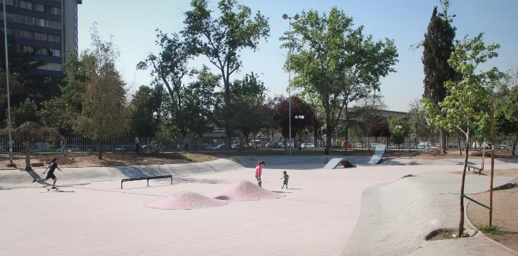 El Parque Bustamante.