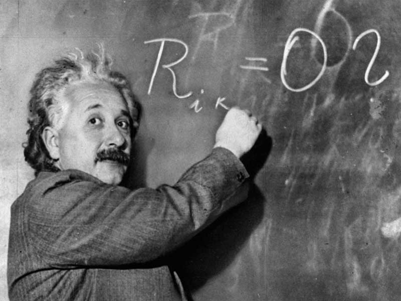 Albert Einstein publica la Teoría de la Relatividad
