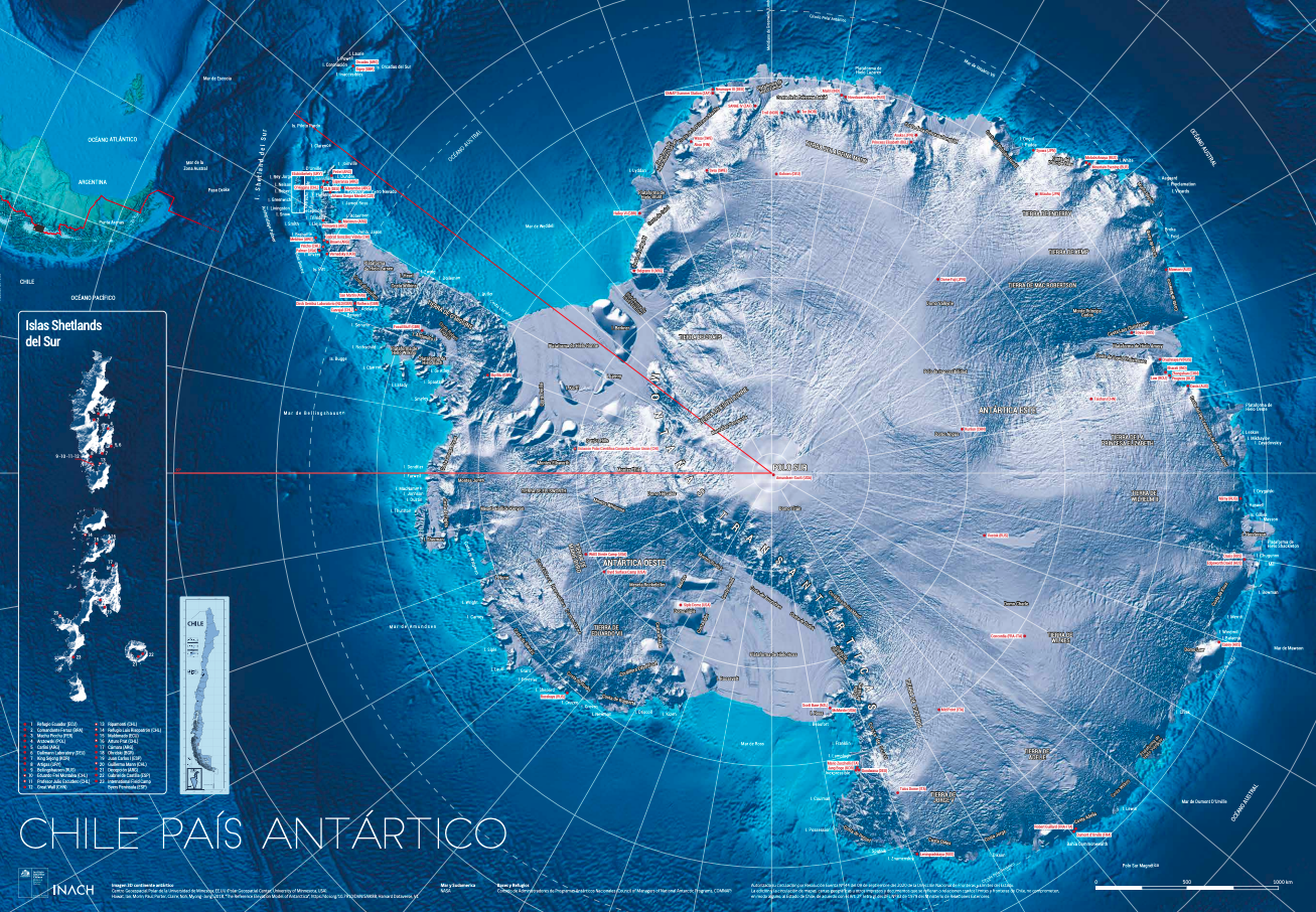 La Antártica chilena. Foto: Instituto Antártico Chileno