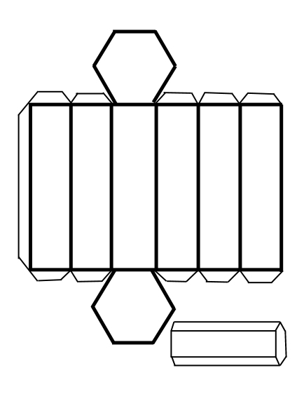 Prisma de base hexagonal