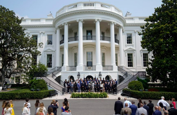 Casa Blanca, Estados Unidos. Foto: La Tercera